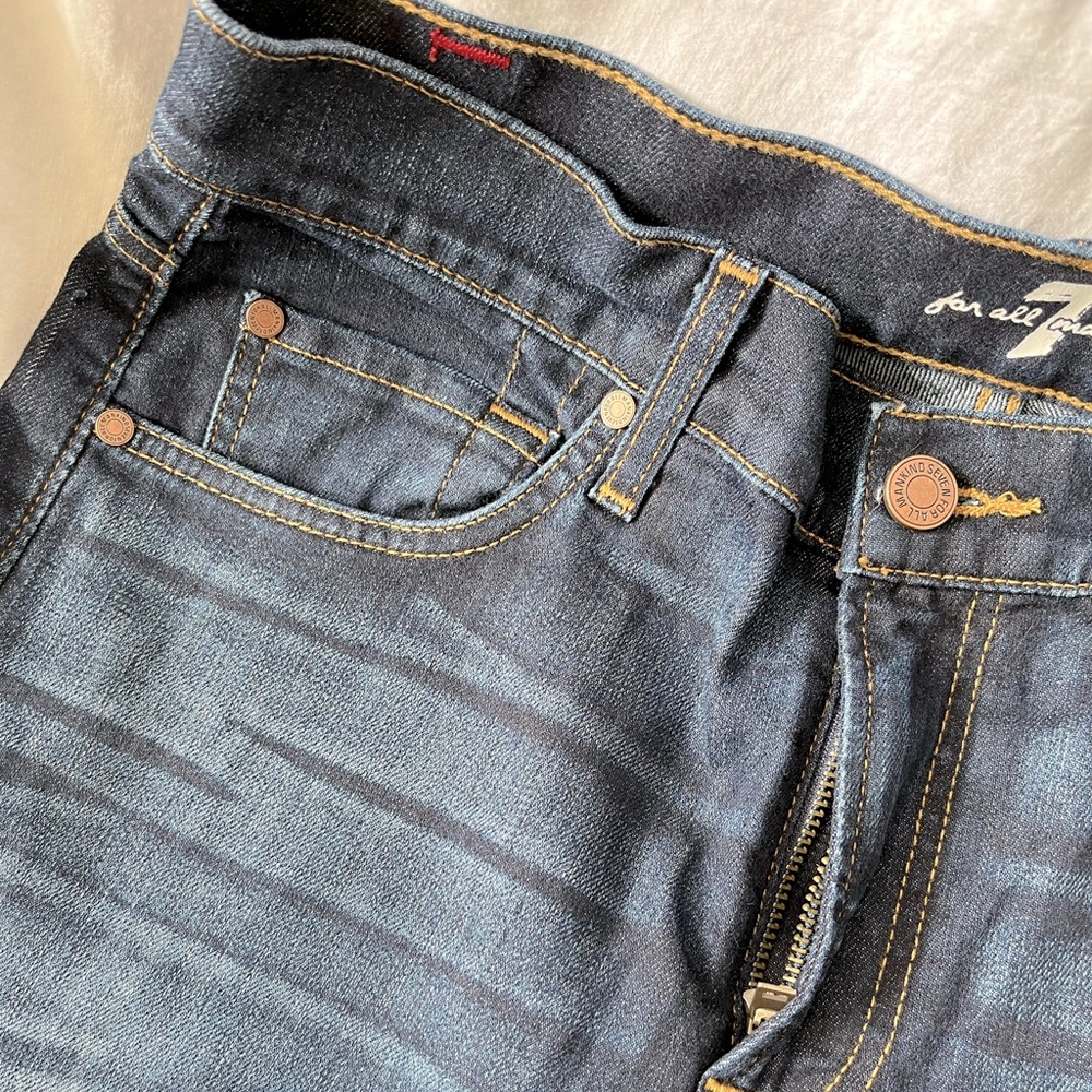 Mens 7 for all mankind denim